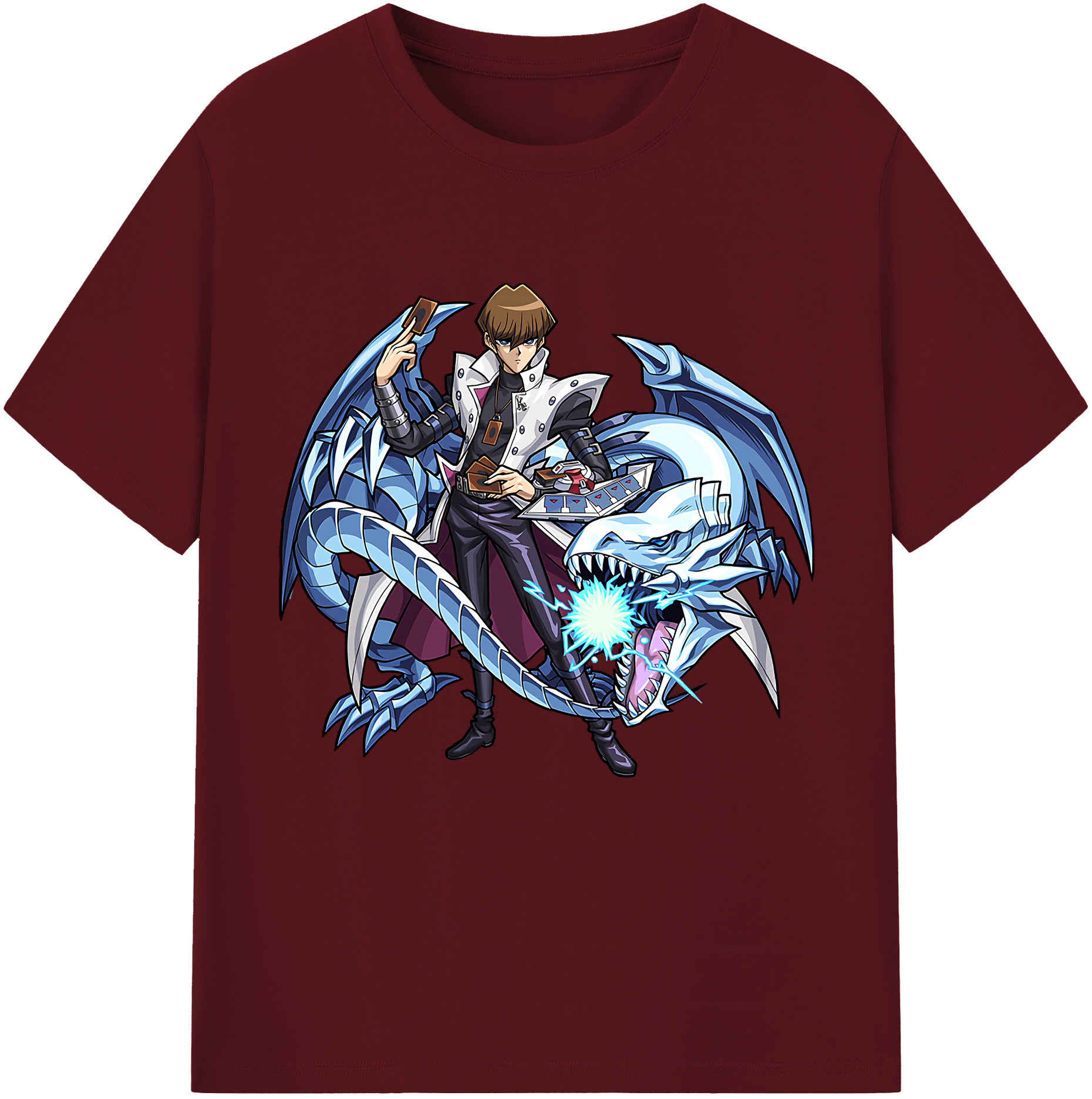 （画像用） 遊☆戯☆王 Yu-Gi-Oh! 綿100％半袖Tシャツ（フロントプリント）